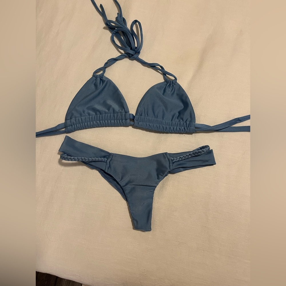 Montce Blue Triangle Bikini Set